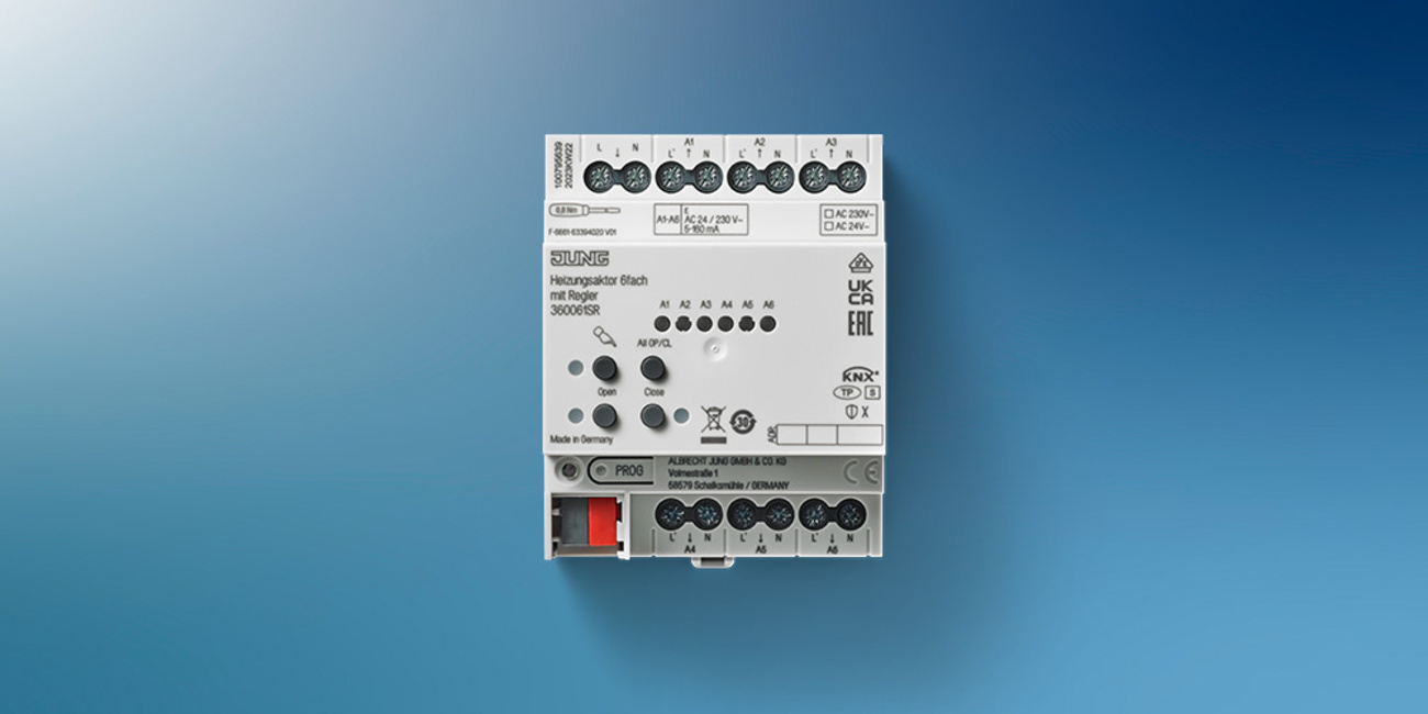 KNX Heizungsaktor 6-fach bei Palm Elektroservice in Altenburg