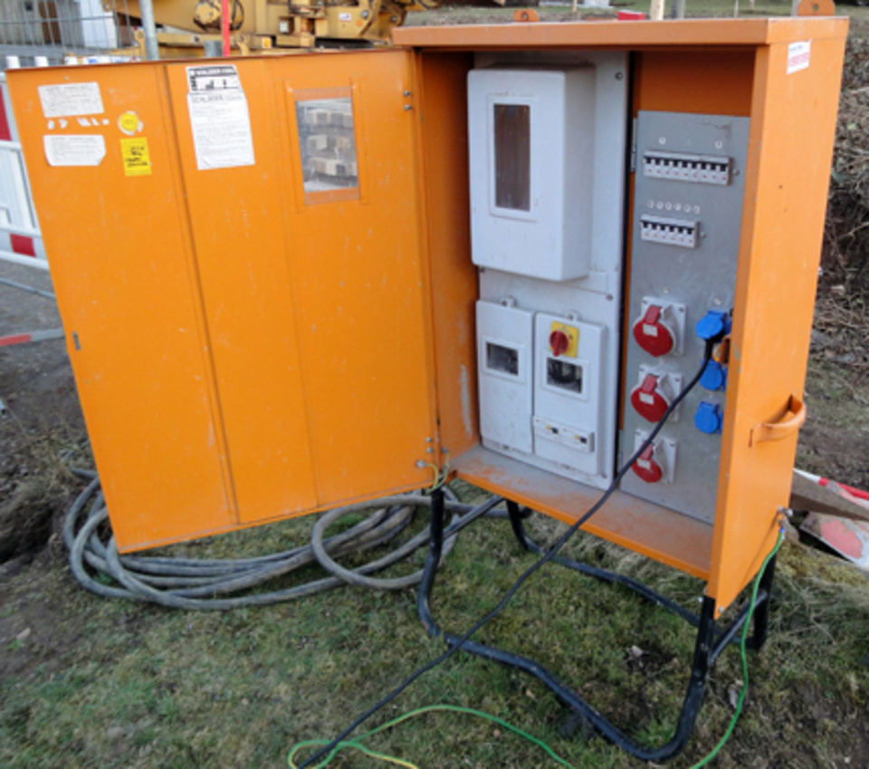 Baustromkasten bei Palm Elektroservice in Altenburg