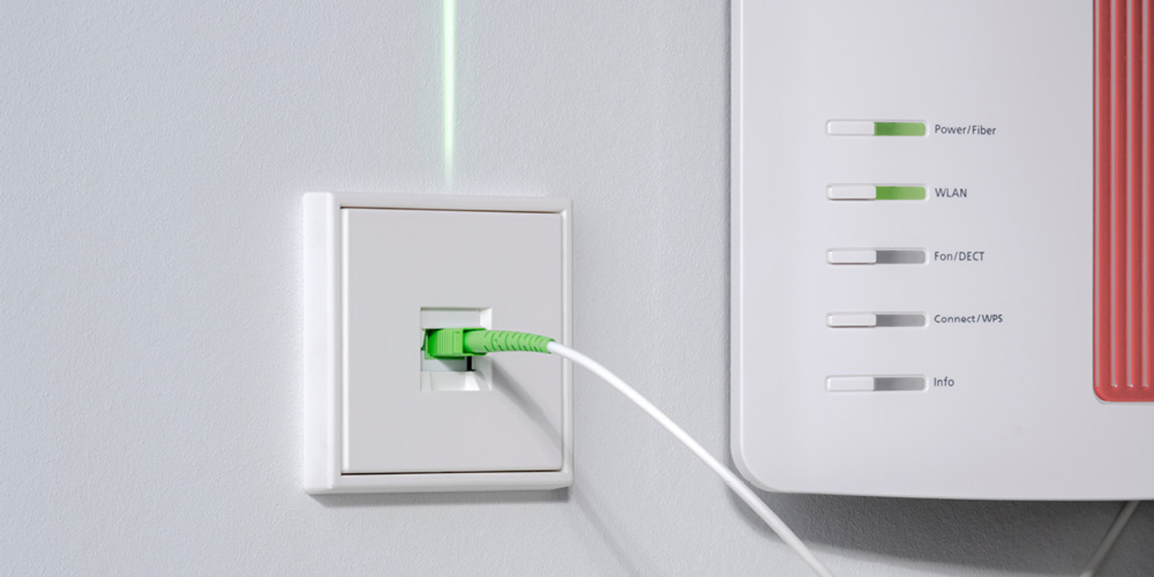 Die neuen Glasfaser-Anschlussdosen bei Palm Elektroservice in Altenburg